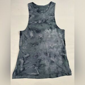 Lululemon Always Agile Tank Diamond Dye Asphalt Grey Black Men’s XS Retail $58